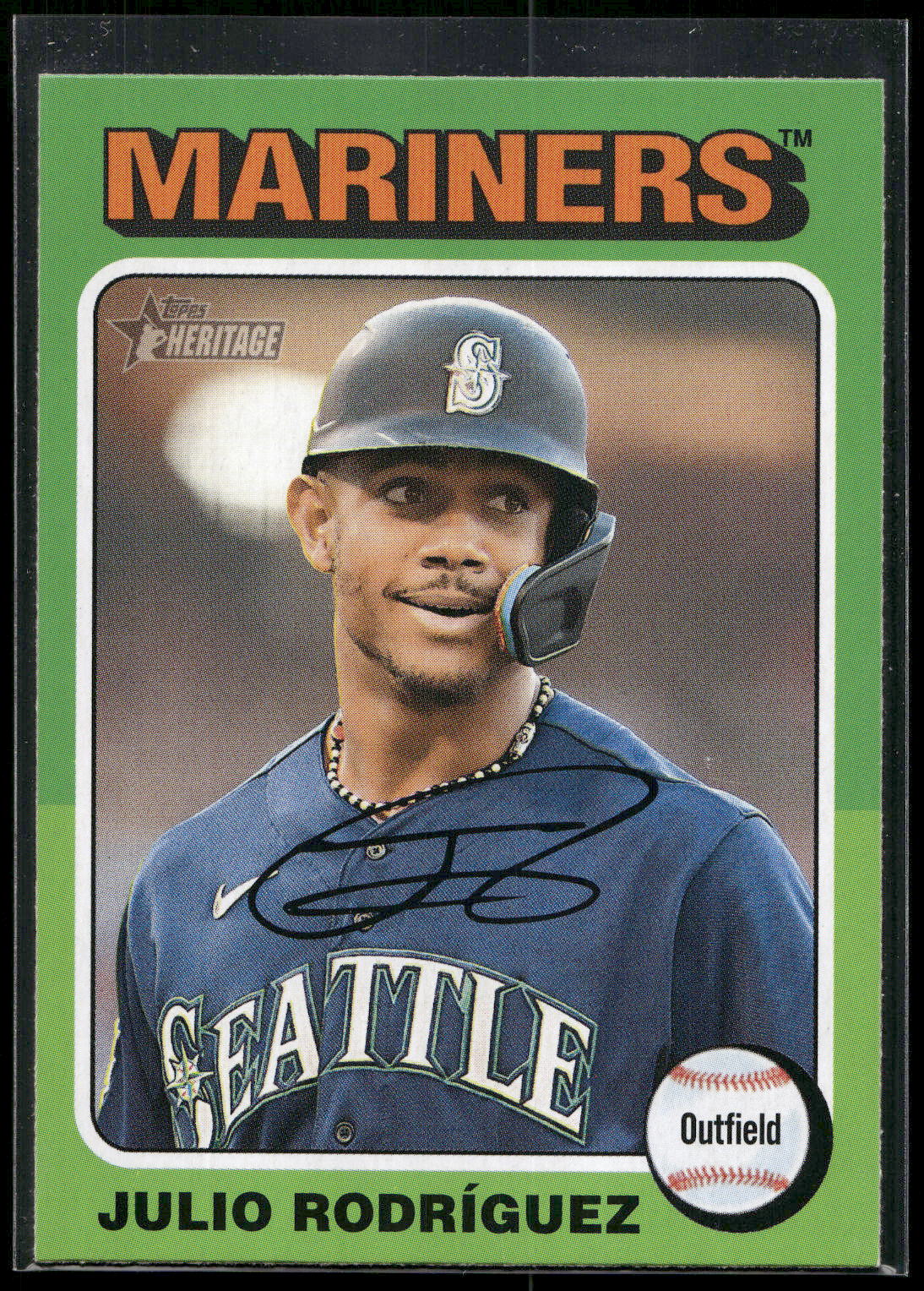2024 Topps Heritage #286c Julio Rodríguez
