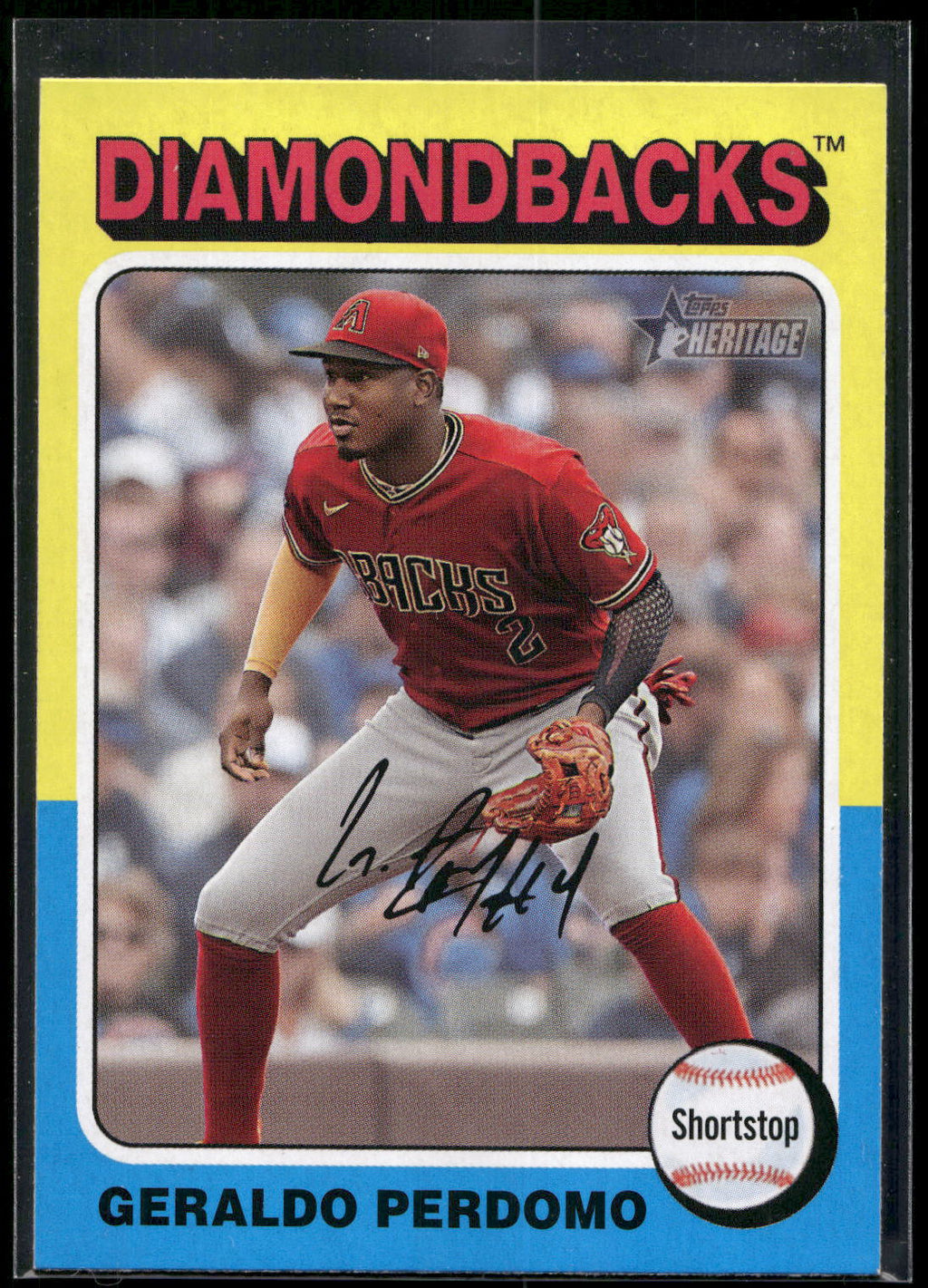 2024 Topps Heritage #378 Geraldo Perdomo