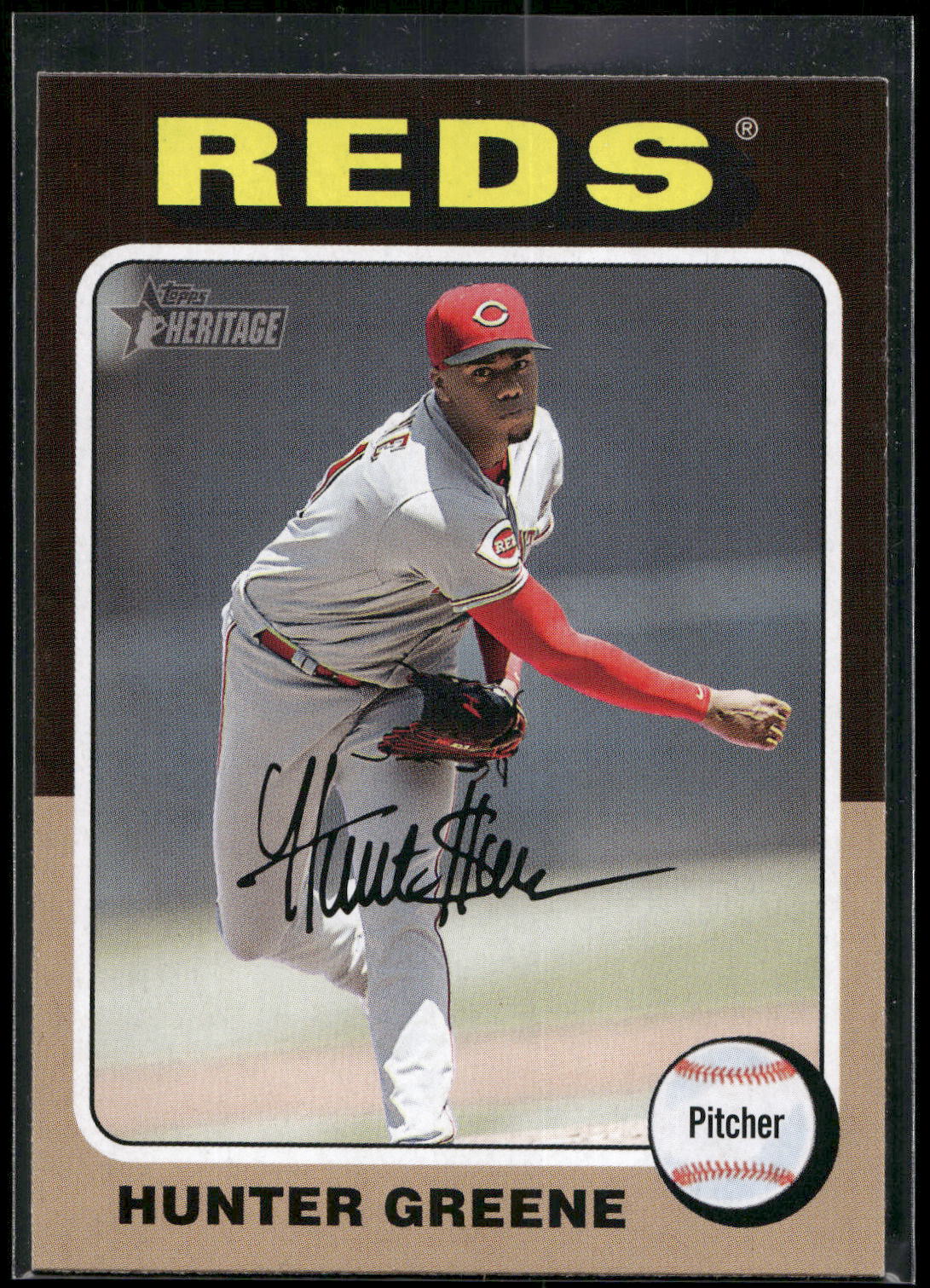2024 Topps Heritage #138 Hunter Greene