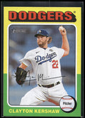 2024 Topps Heritage #386 Clayton Kershaw