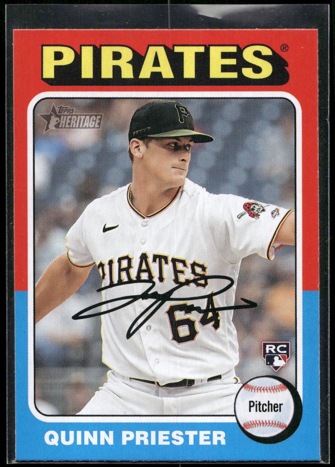 2024 Topps Heritage #172 Quinn Priester