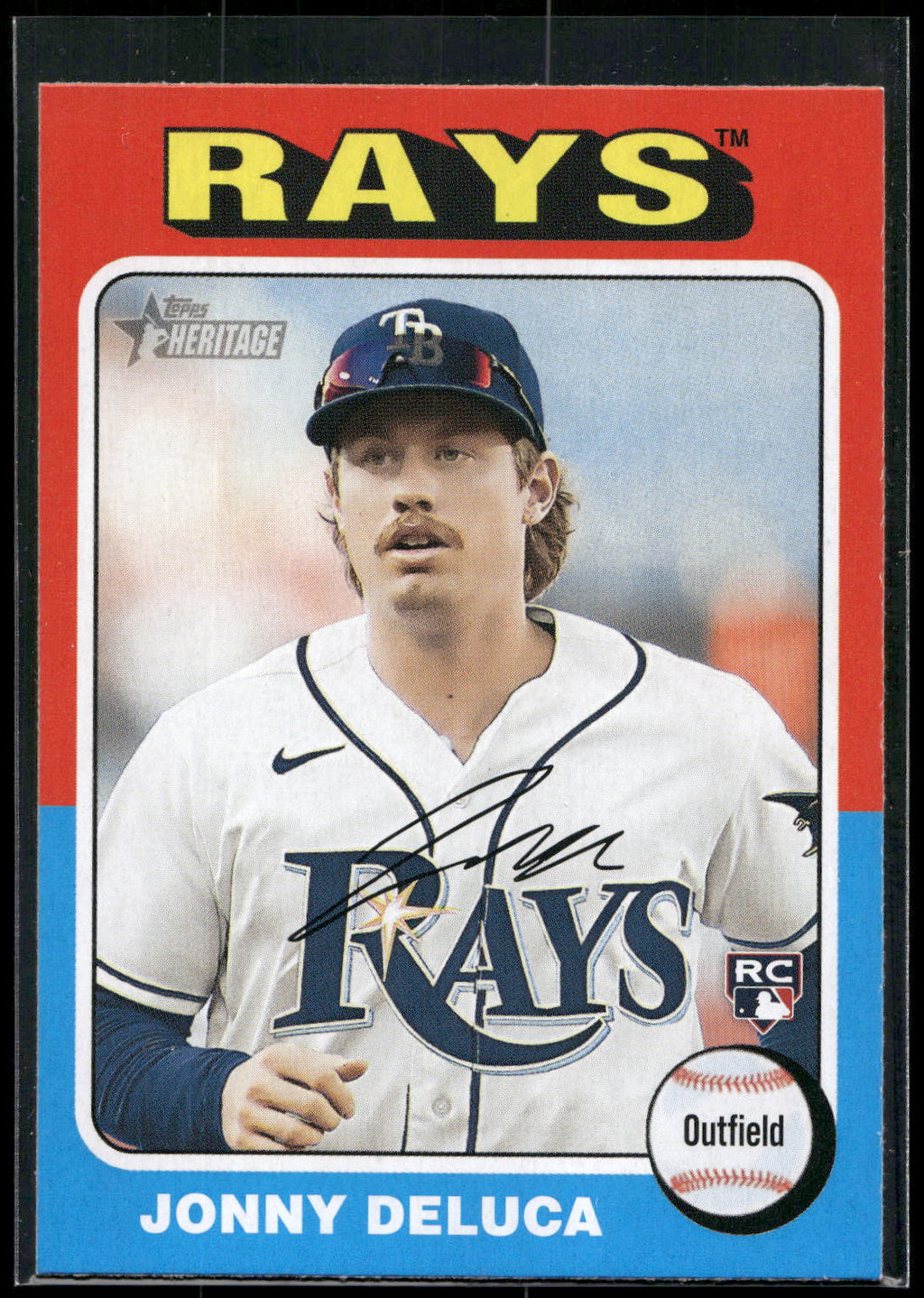 2024 Topps Heritage #427 Jonny DeLuca