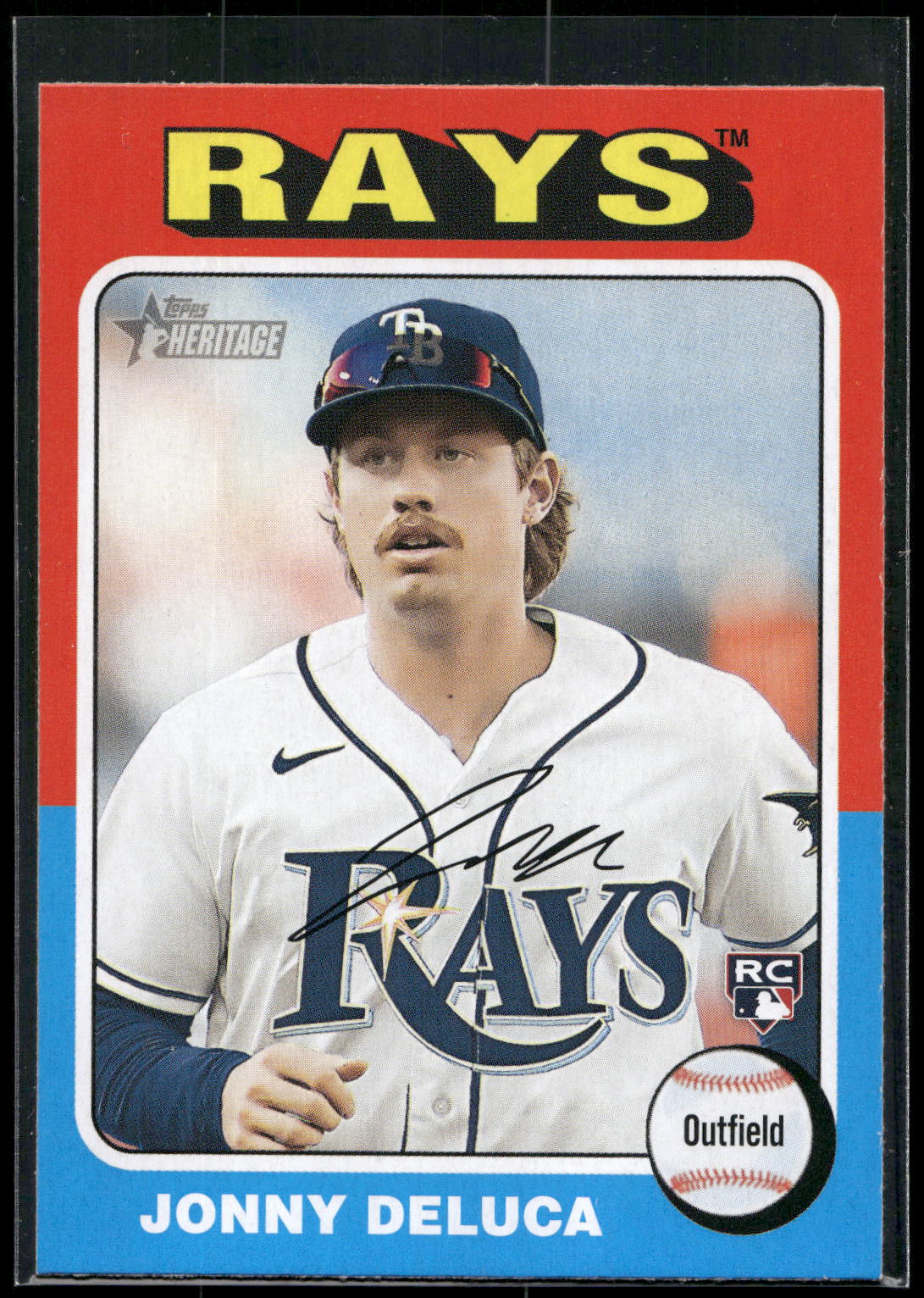 2024 Topps Heritage #427 Jonny DeLuca