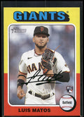 2024 Topps Heritage #101 Luis Matos