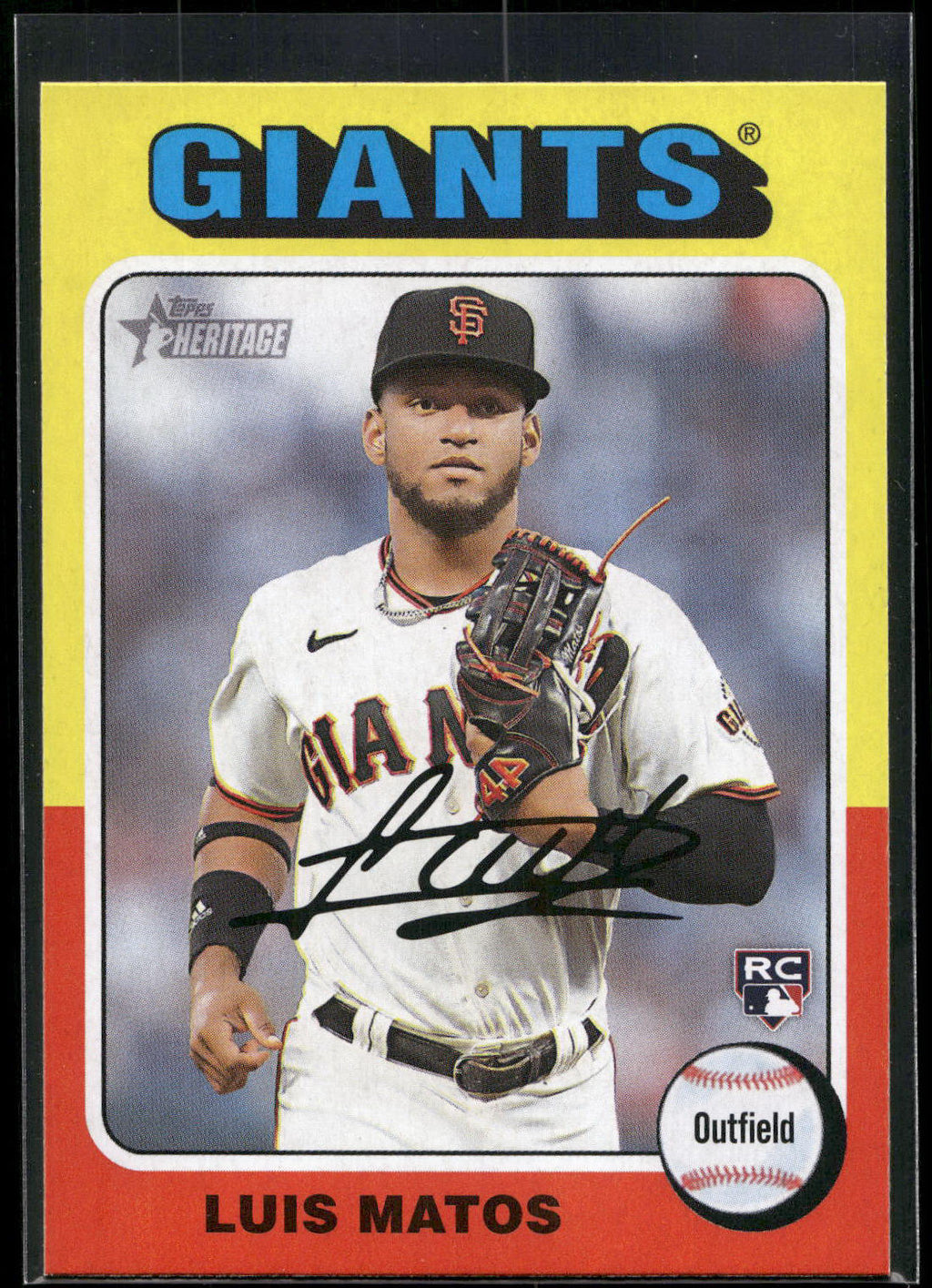 2024 Topps Heritage #101 Luis Matos