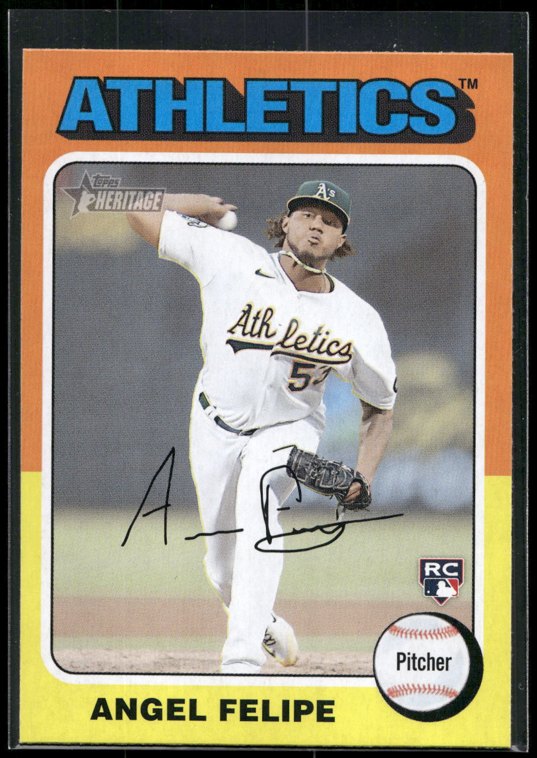2024 Topps Heritage #147 Angel Felipe
