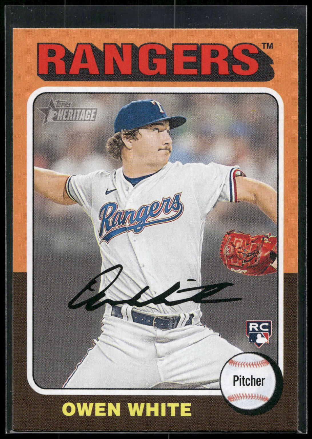 2024 Topps Heritage #168 Owen White