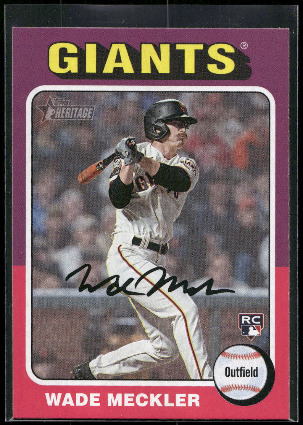 2024 Topps Heritage #179 Wade Meckler