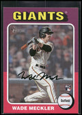 2024 Topps Heritage #179 Wade Meckler