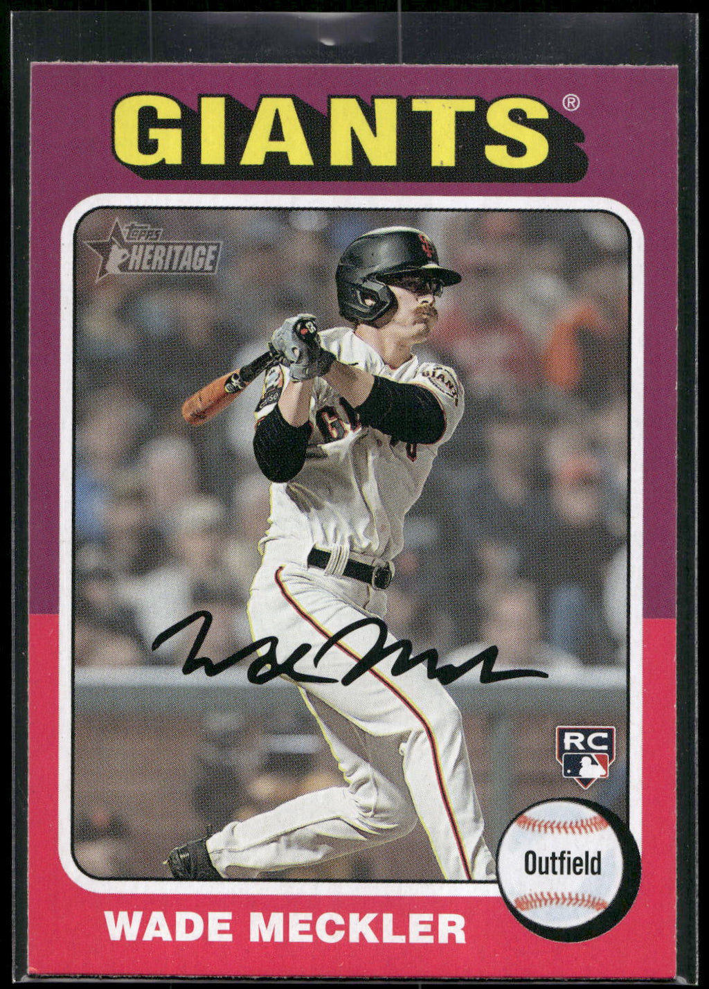 2024 Topps Heritage #179 Wade Meckler