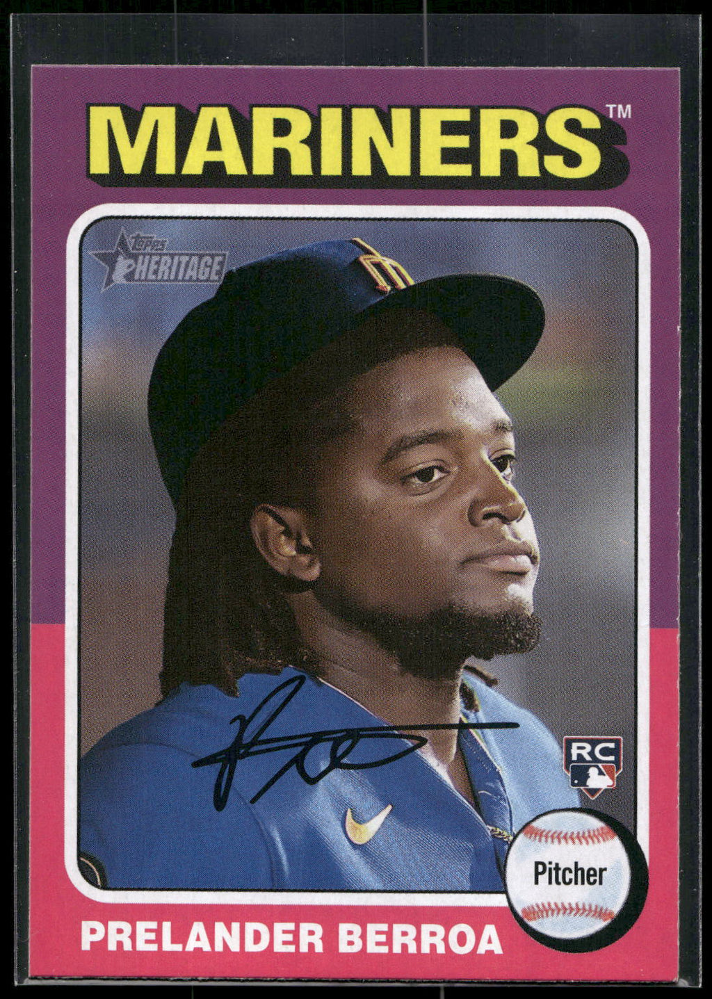 2024 Topps Heritage #424 Prelander Berroa
