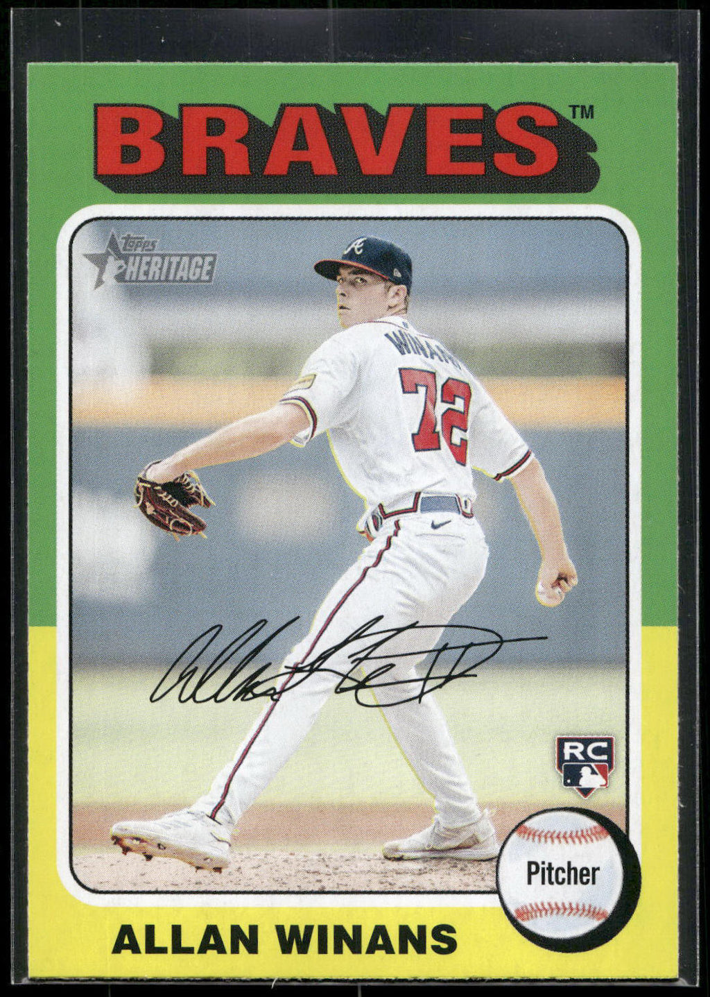 2024 Topps Heritage #432 Allan Winans