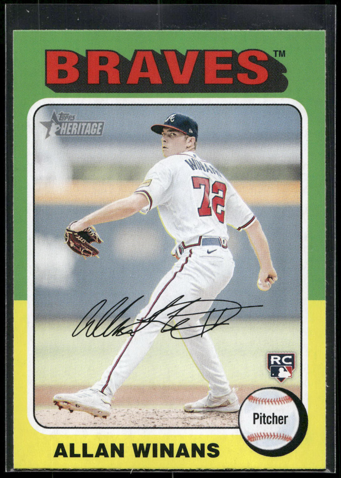 2024 Topps Heritage #432 Allan Winans