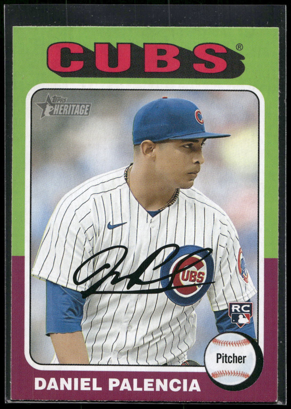 2024 Topps Heritage #491 Daniel Palencia