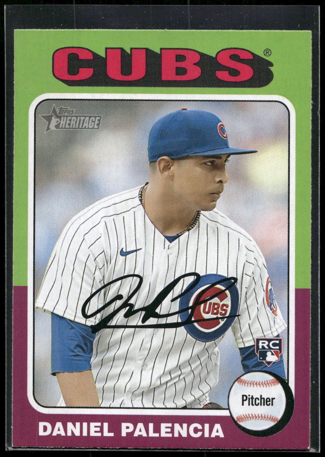 2024 Topps Heritage #491 Daniel Palencia