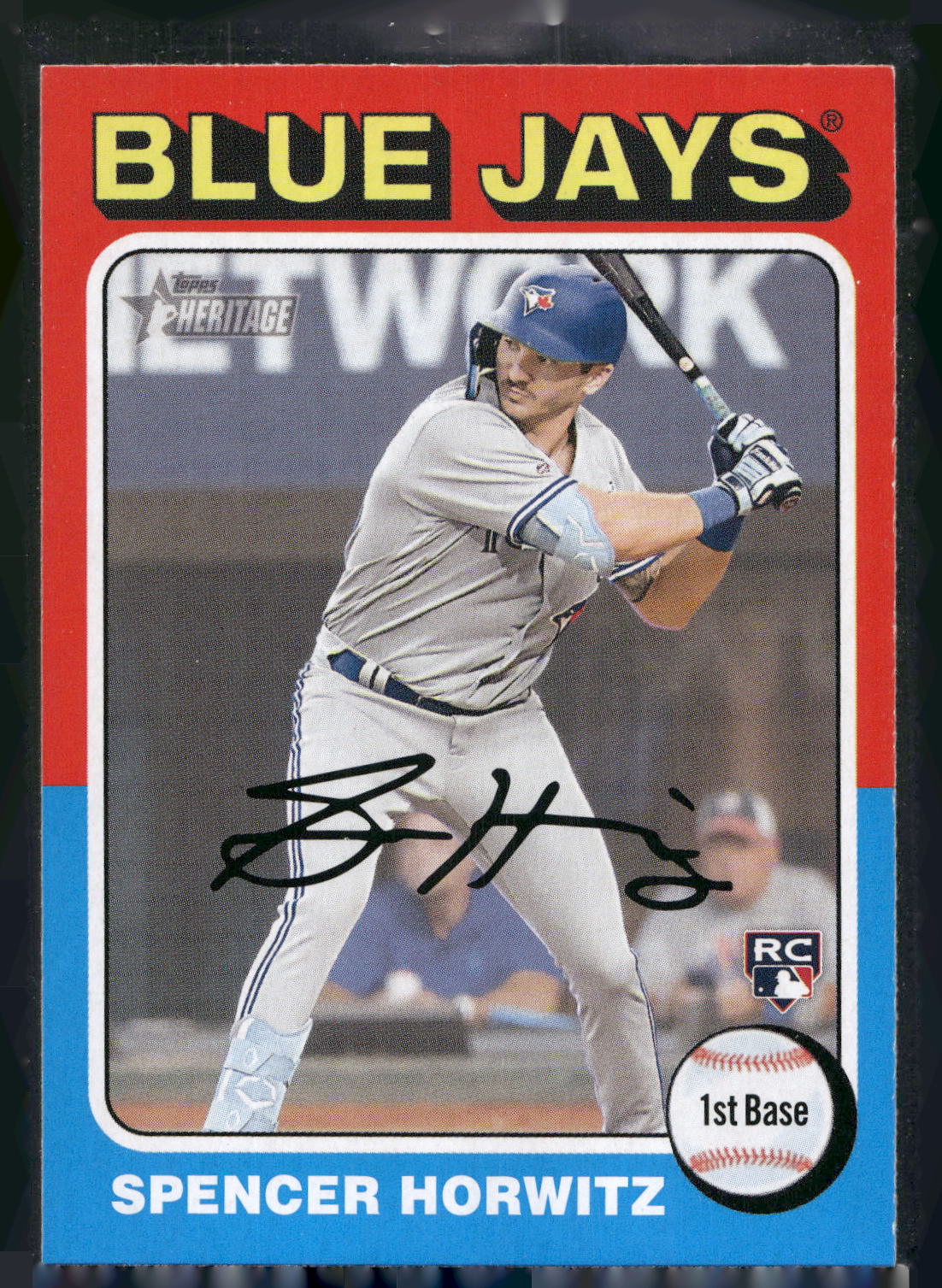 2024 Topps Heritage #452 Spencer Horwitz