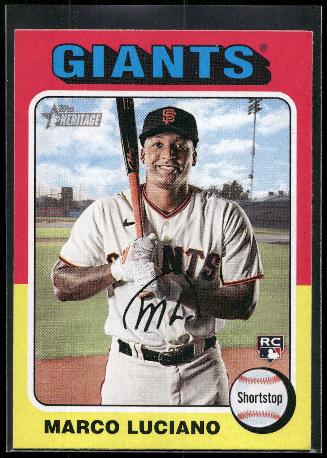 2024 Topps Heritage #391 Marco Luciano
