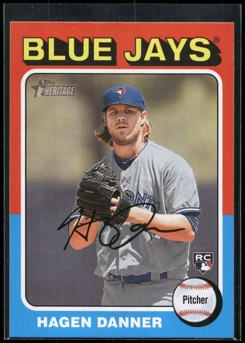 2024 Topps Heritage #495 Hagen Danner