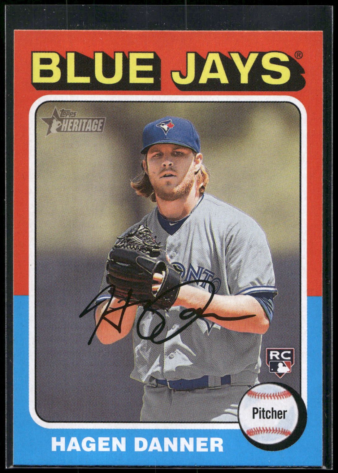 2024 Topps Heritage #495 Hagen Danner