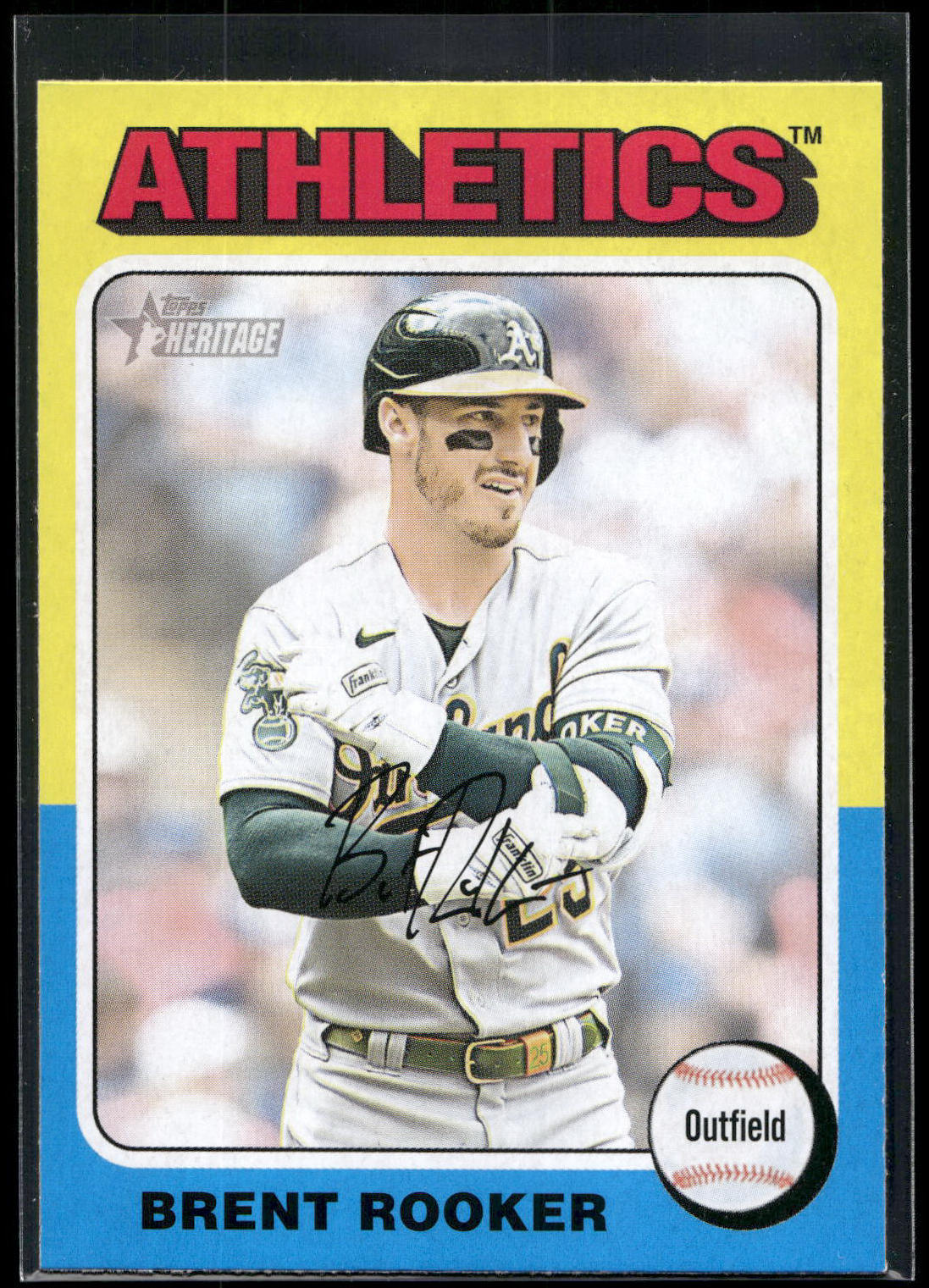 2024 Topps Heritage #145 Brent Rooker