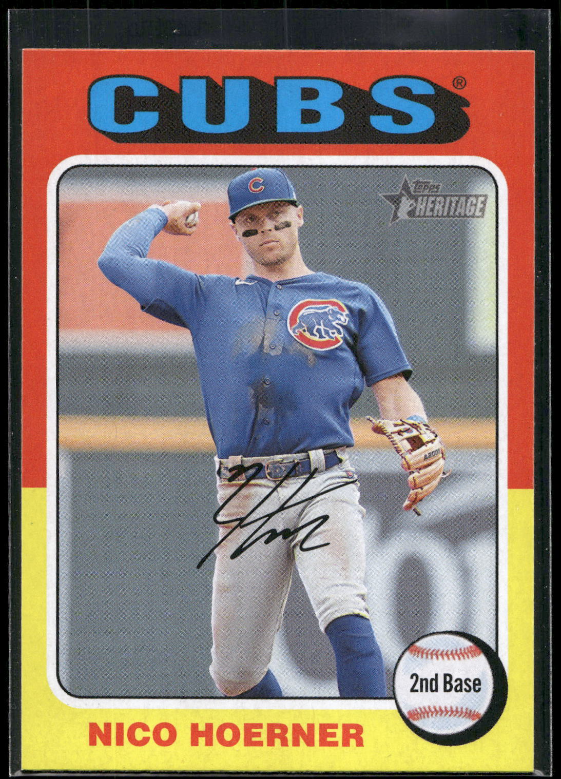 2024 Topps Heritage #280 Nico Hoerner