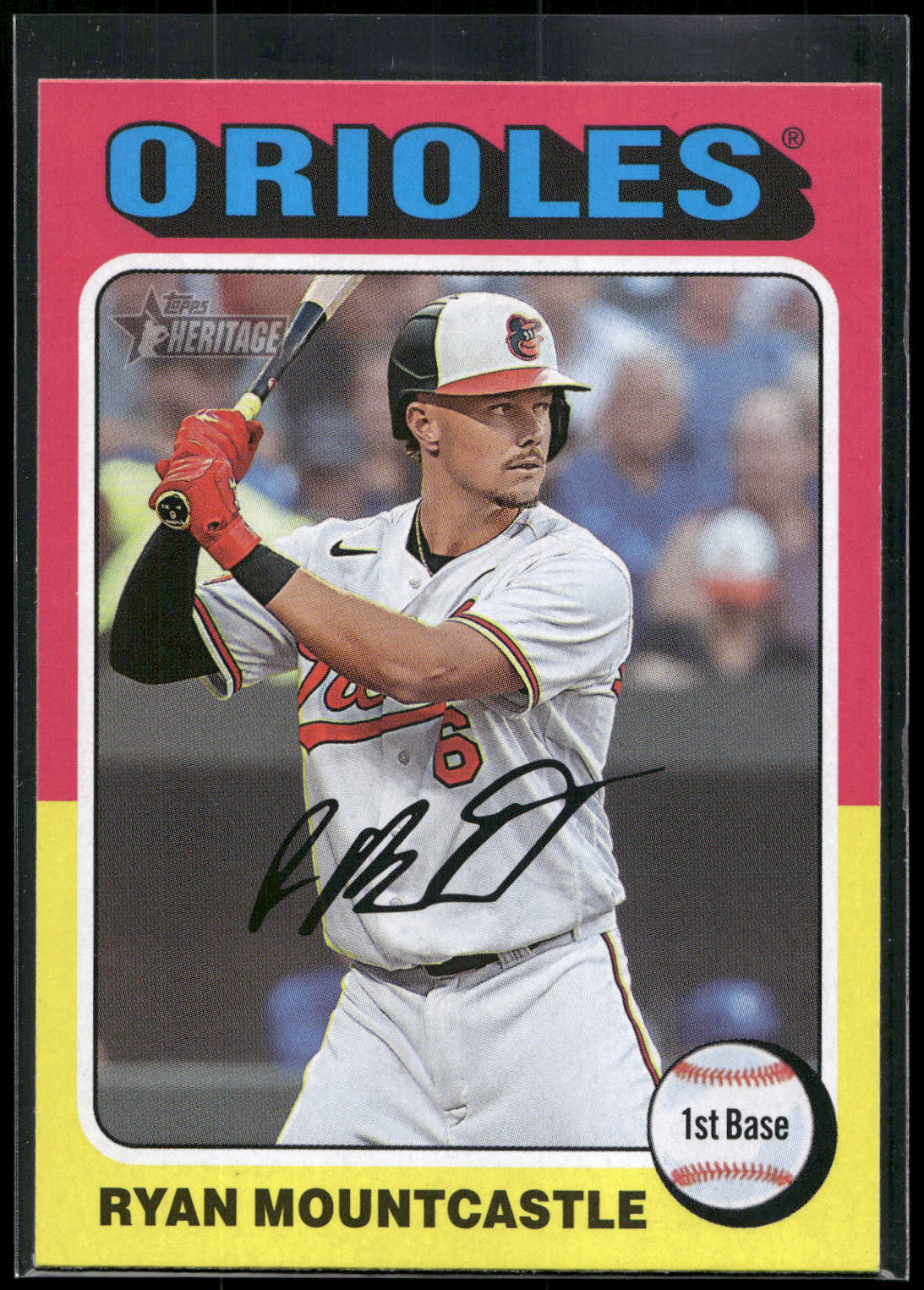 2024 Topps Heritage #338 Ryan Mountcastle