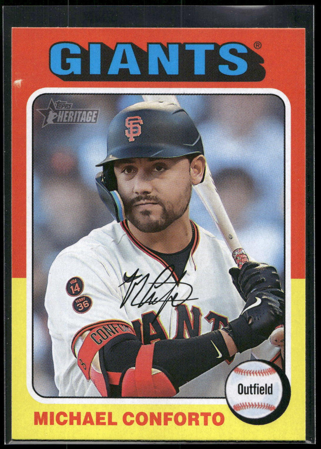 2024 Topps Heritage #376 Michael Conforto