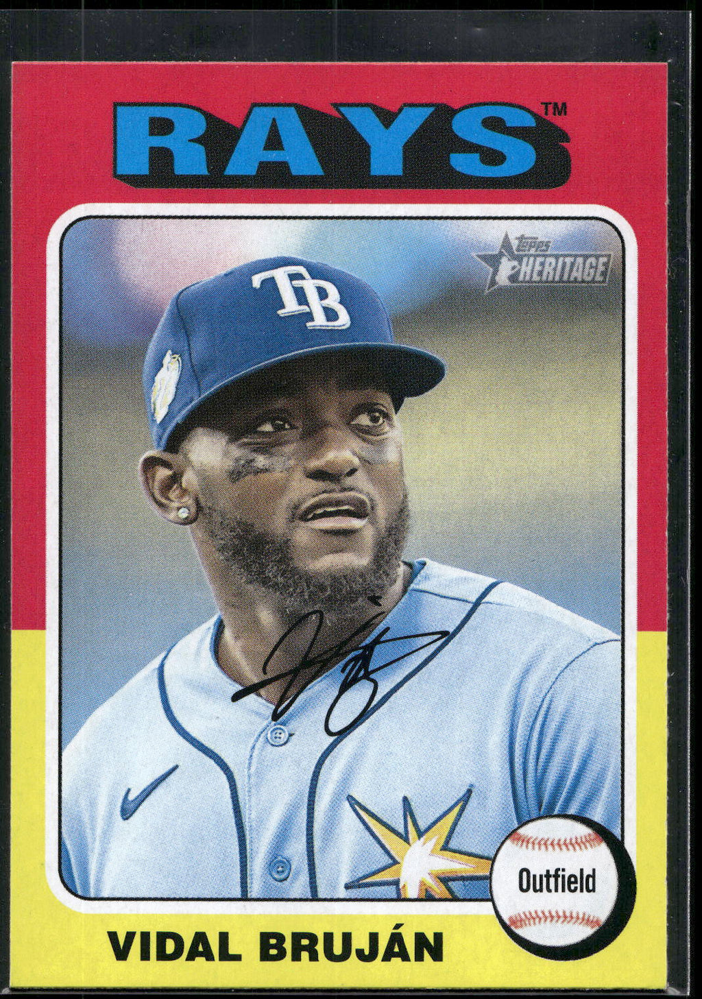 2024 Topps Heritage #215 Vidal Bruján