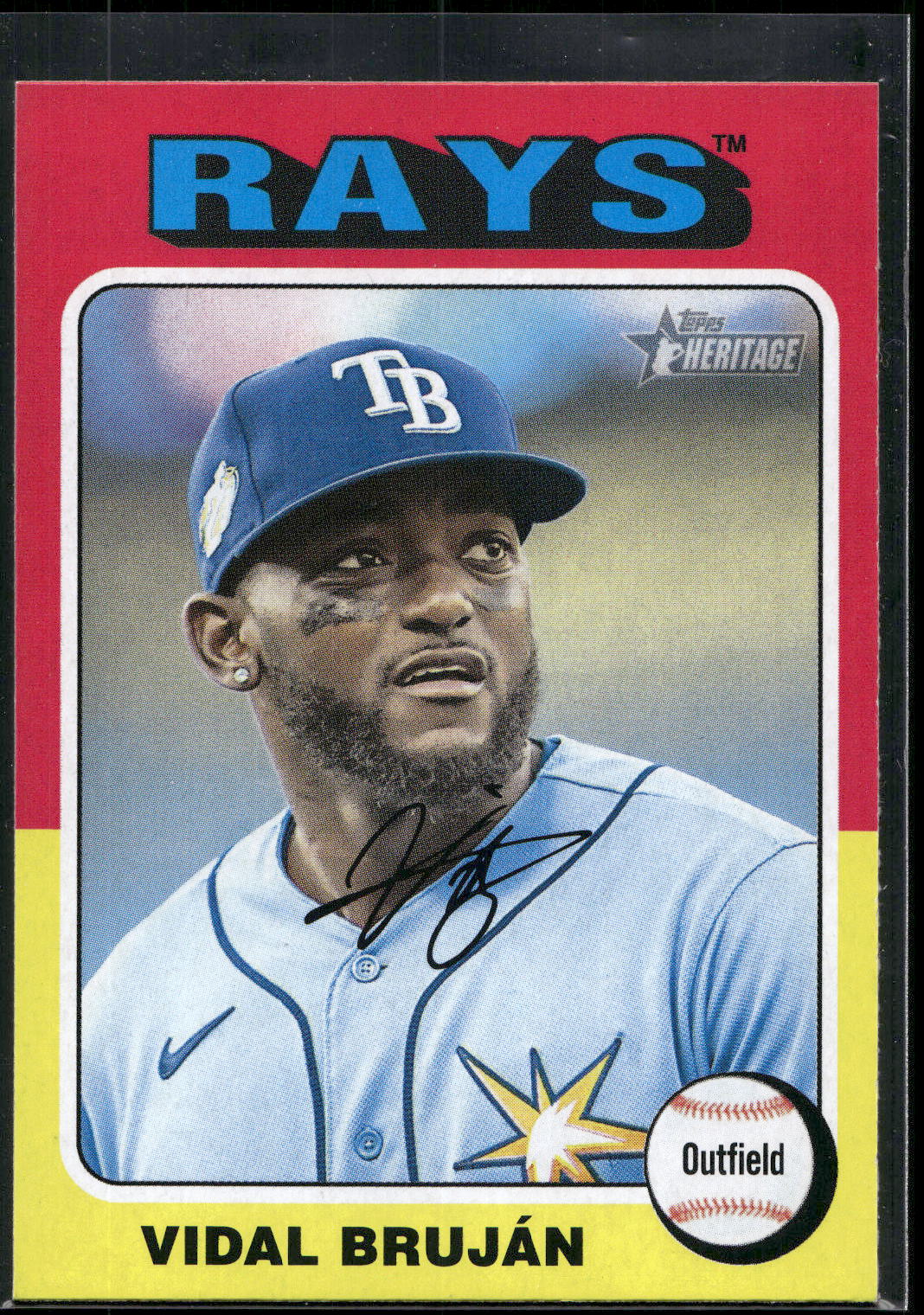 2024 Topps Heritage #215 Vidal Bruján