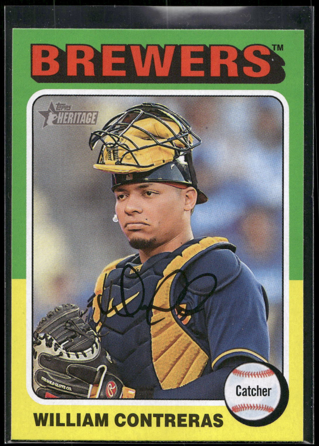 2024 Topps Heritage #174 William Contreras