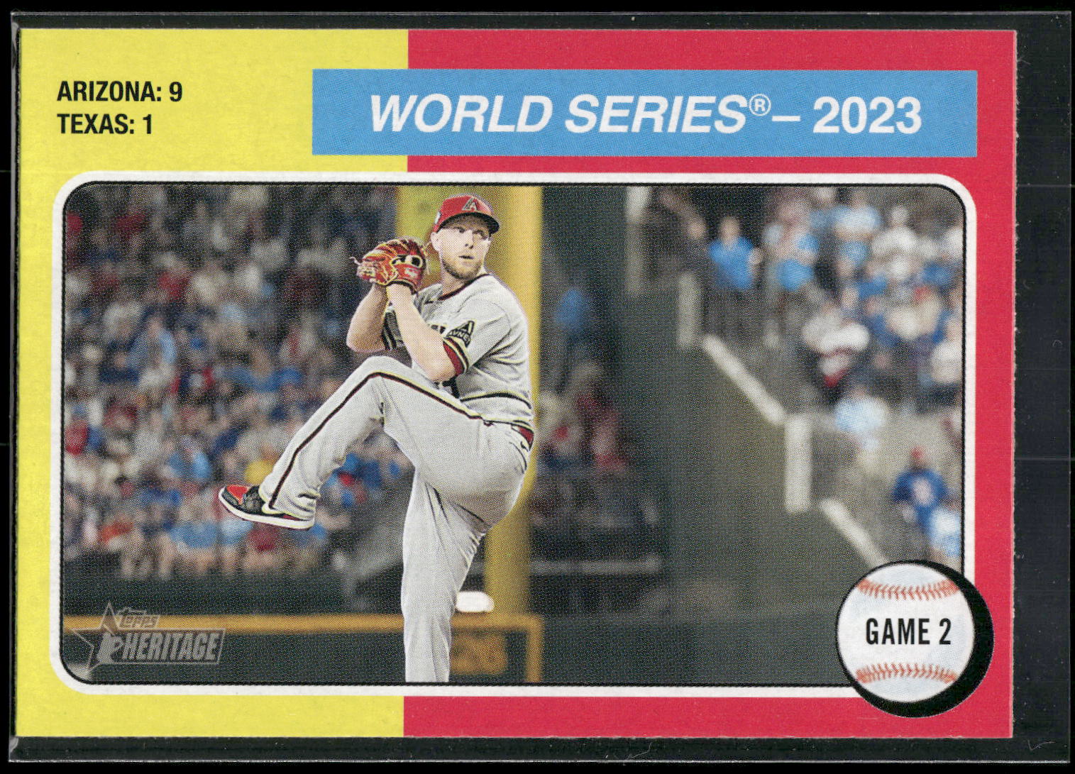 2024 Topps Heritage #462 World Series 2023: Game 2