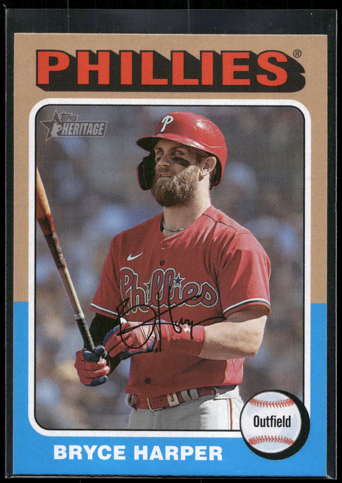 2024 Topps Heritage #405 Bryce Harper