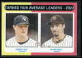 2024 Topps Heritage #311 Earned Run Average Leaders (Gerrit Cole / Blake Snell)
