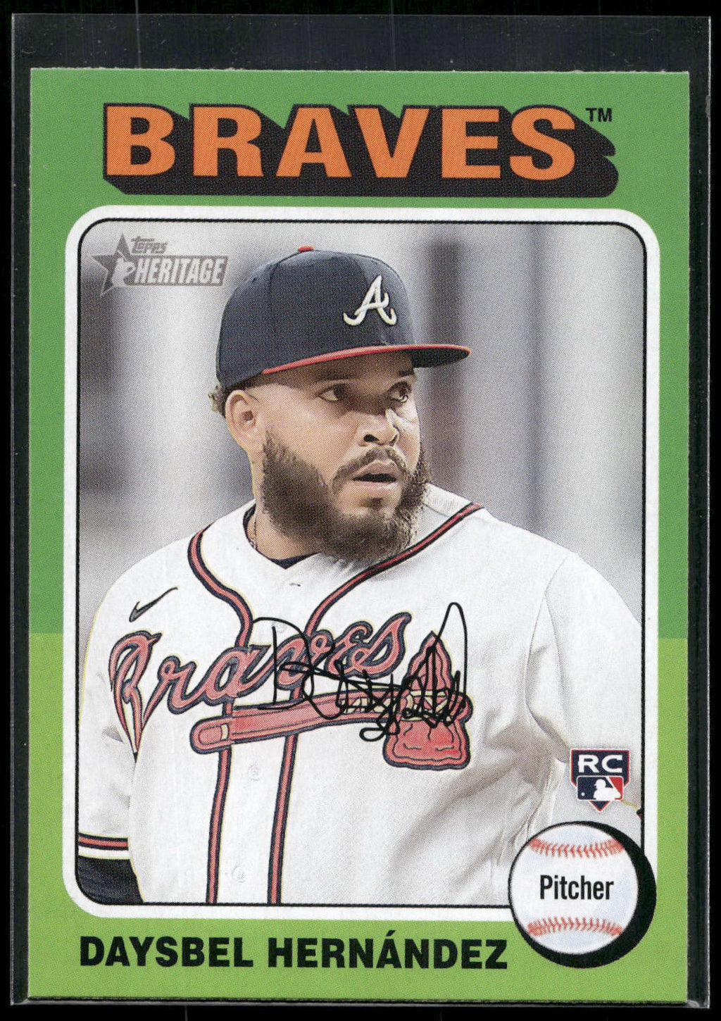 2024 Topps Heritage #250 Daysbel Hernandez