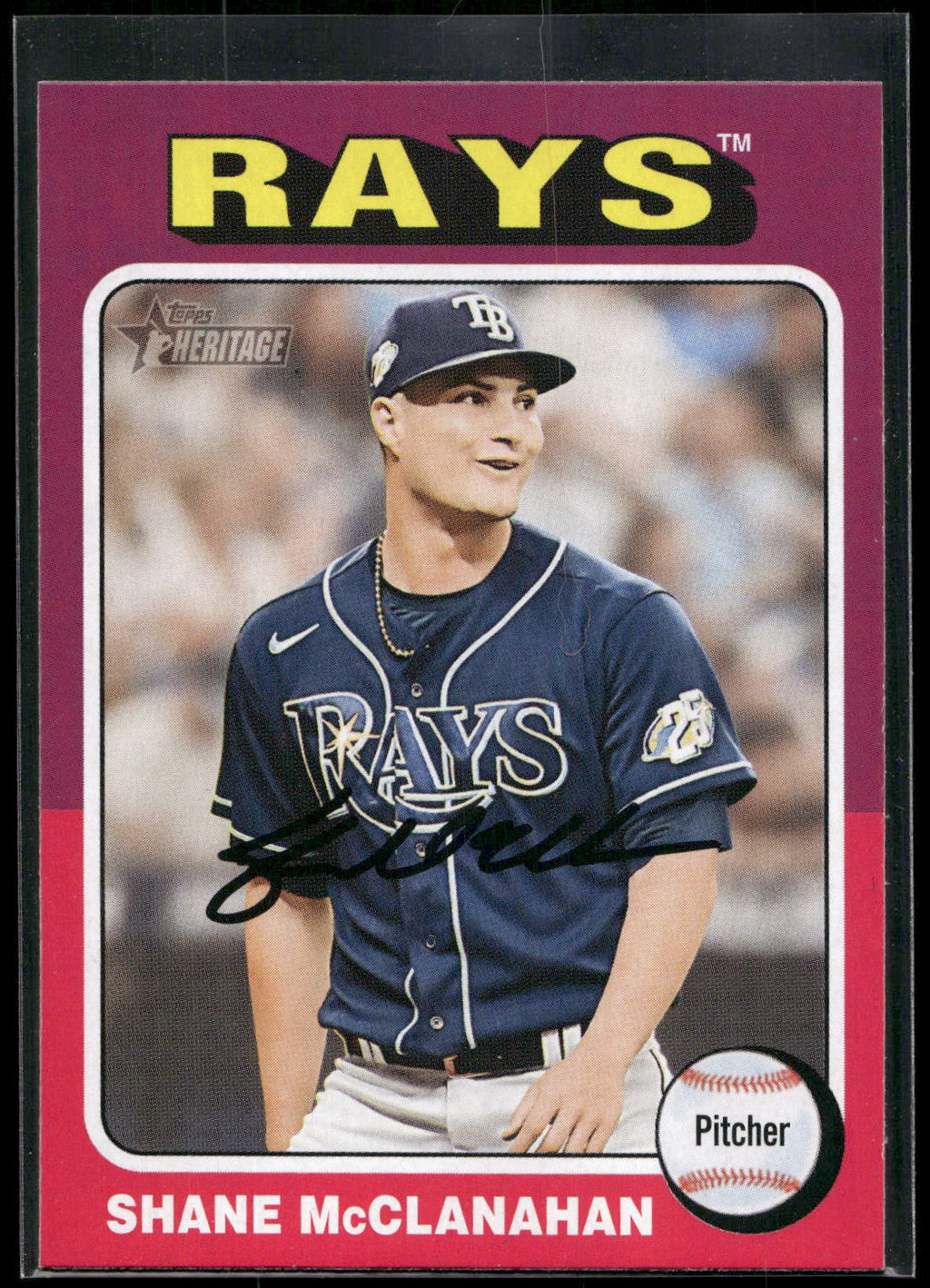 2024 Topps Heritage #225 Shane McClanahan