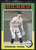 2024 Topps Heritage #328 Ezequiel Tovar