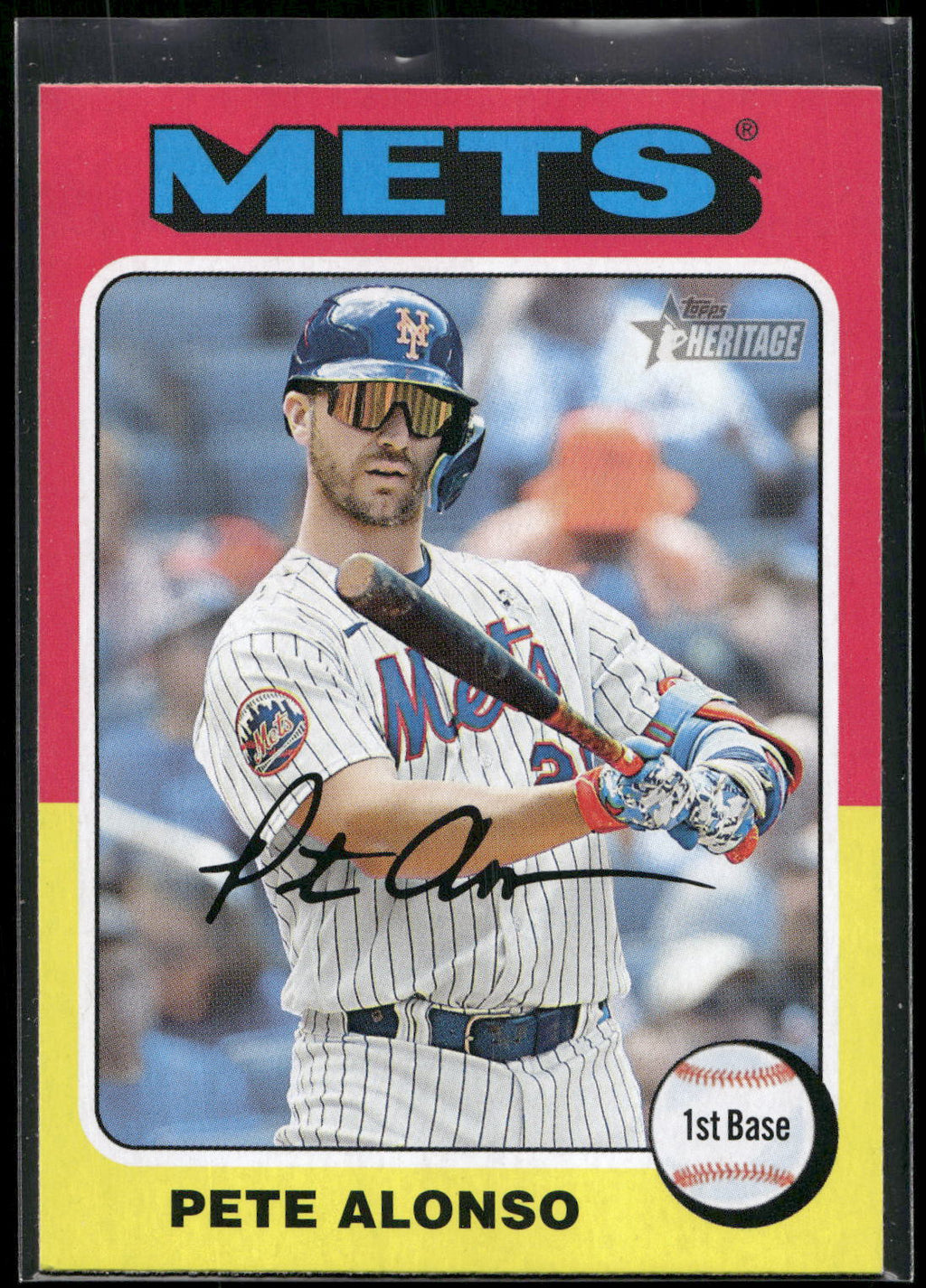2024 Topps Heritage #410 Pete Alonso
