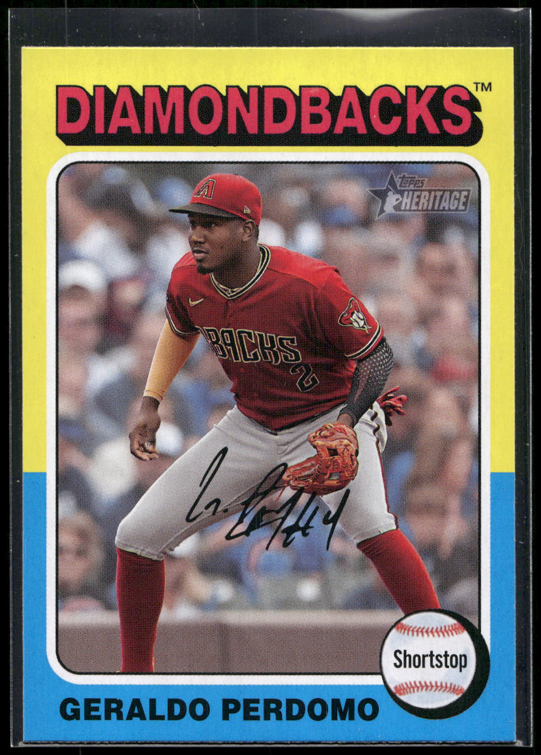 2024 Topps Heritage #378 Geraldo Perdomo