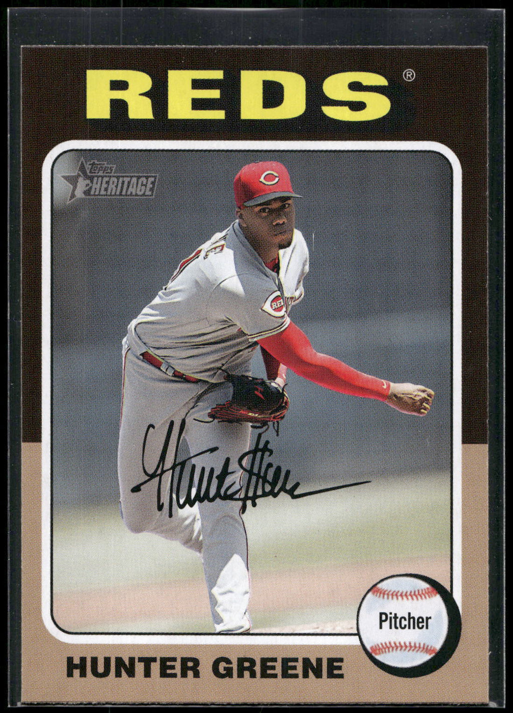 2024 Topps Heritage #138 Hunter Greene