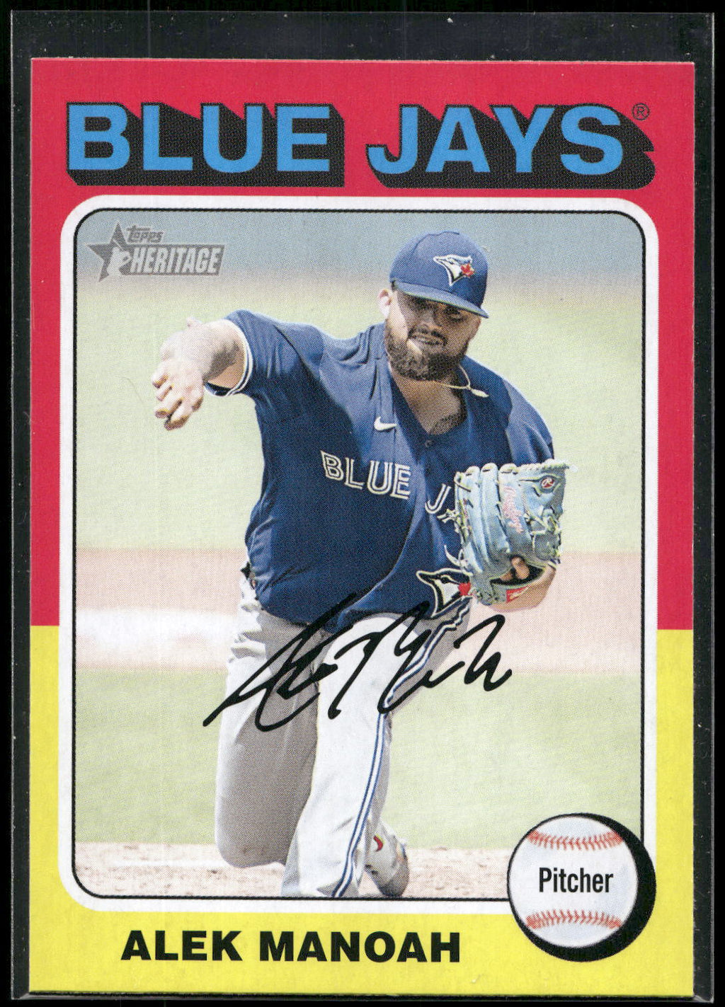 2024 Topps Heritage #243 Alek Manoah