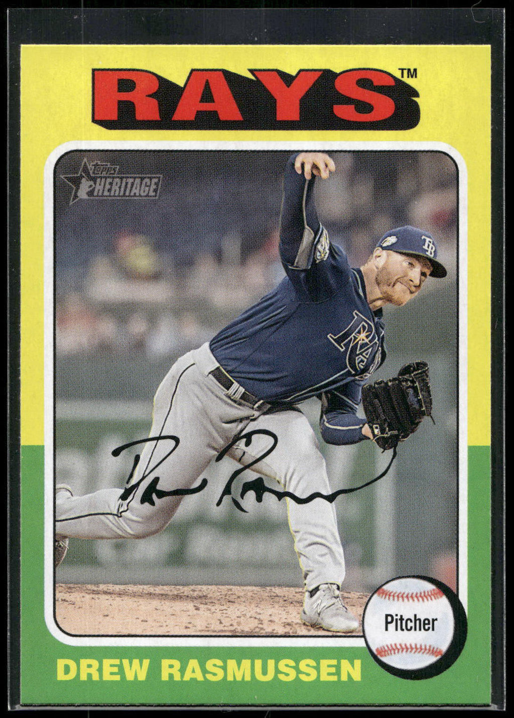 2024 Topps Heritage #340 Drew Rasmussen