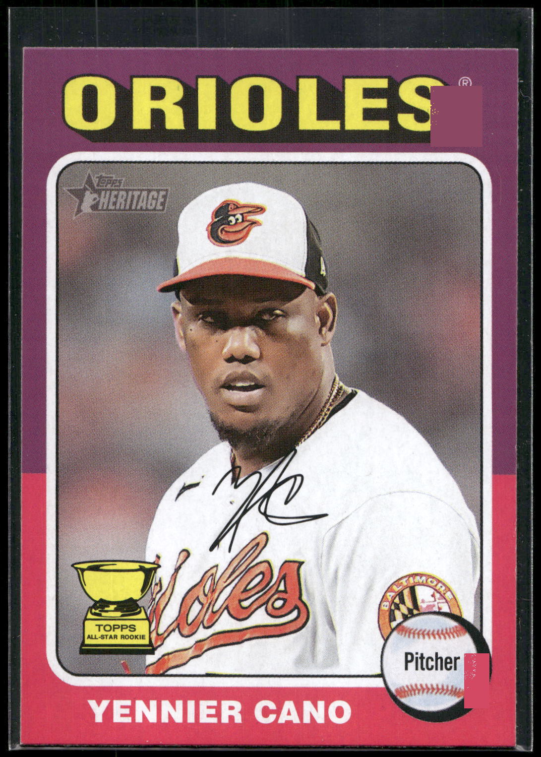 2024 Topps Heritage #121 Yennier Cano