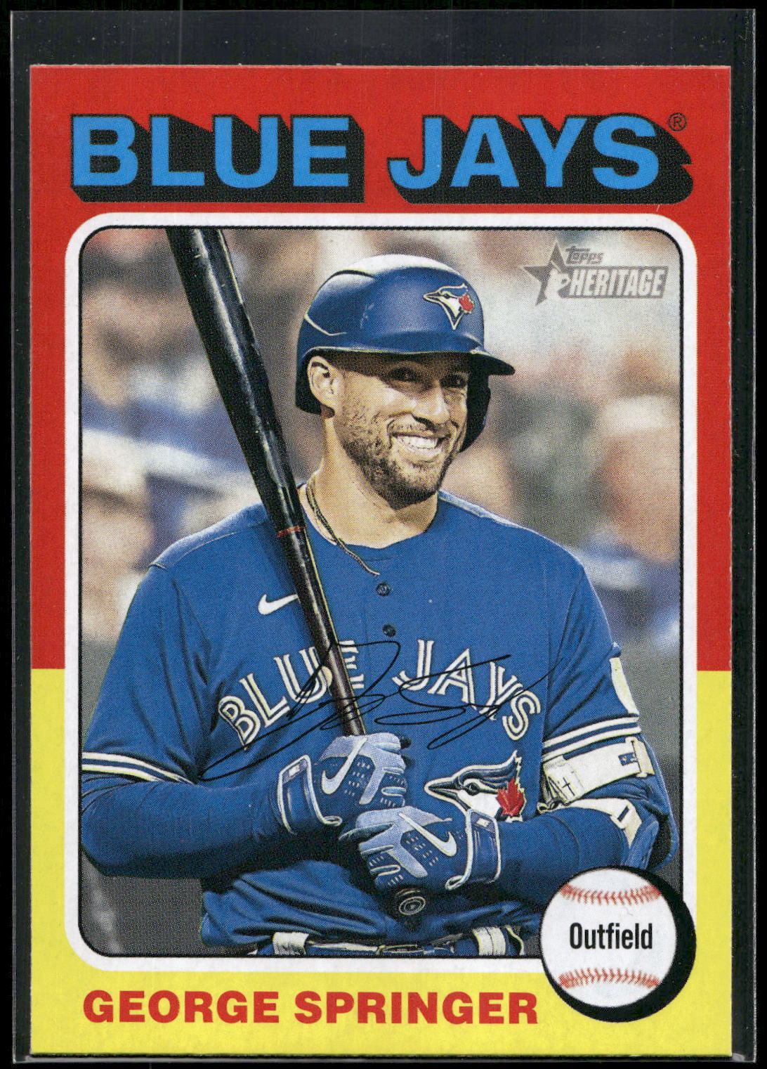 2024 Topps Heritage #358 George Springer