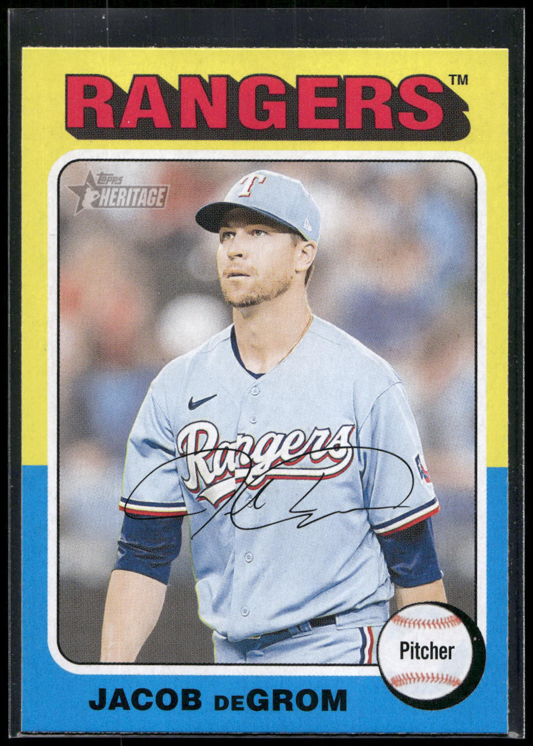 2024 Topps Heritage #355 Jacob deGrom