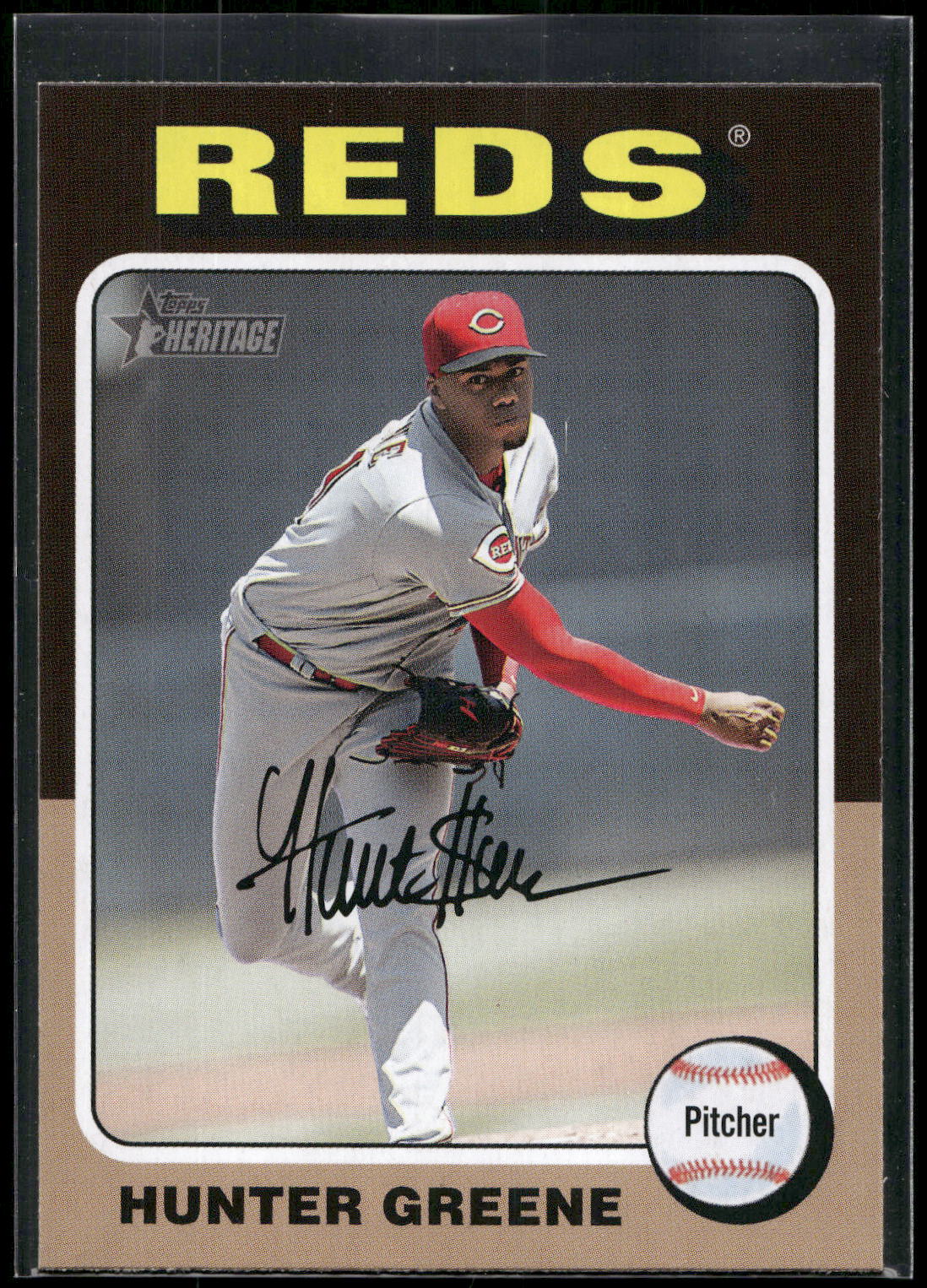 2024 Topps Heritage #138 Hunter Greene