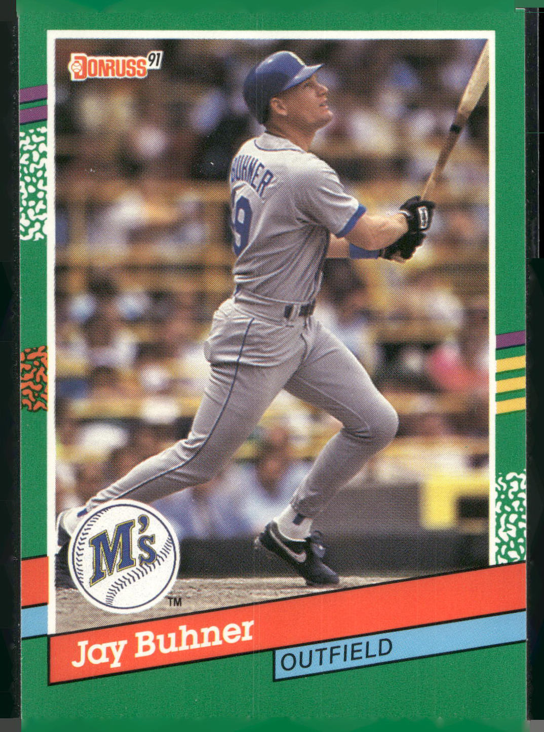 1991 Donruss #509 Jay Buhner
