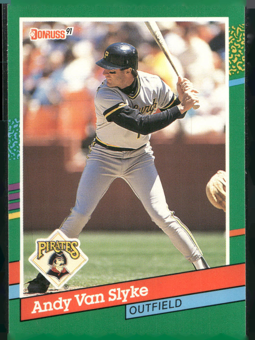 1991 Donruss #552 Andy Van Slyke