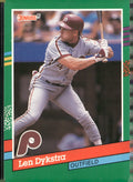 1991 Donruss #523 Len Dykstra