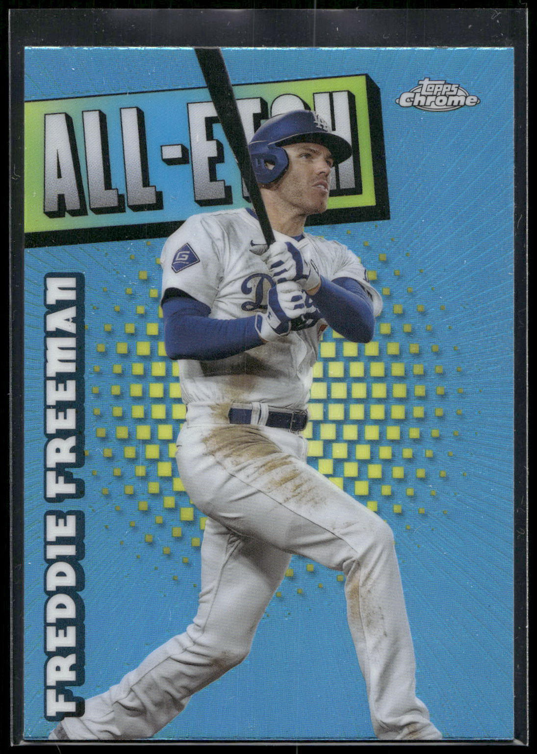 2025 Topps Chrome #CAE-11 Freddie Freeman Chrome All-Etch