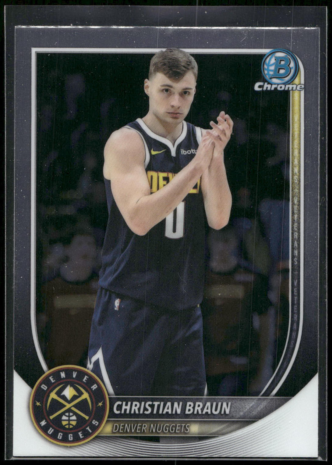 2025-26 Bowman #BCV-181 Christian Braun Chrome
